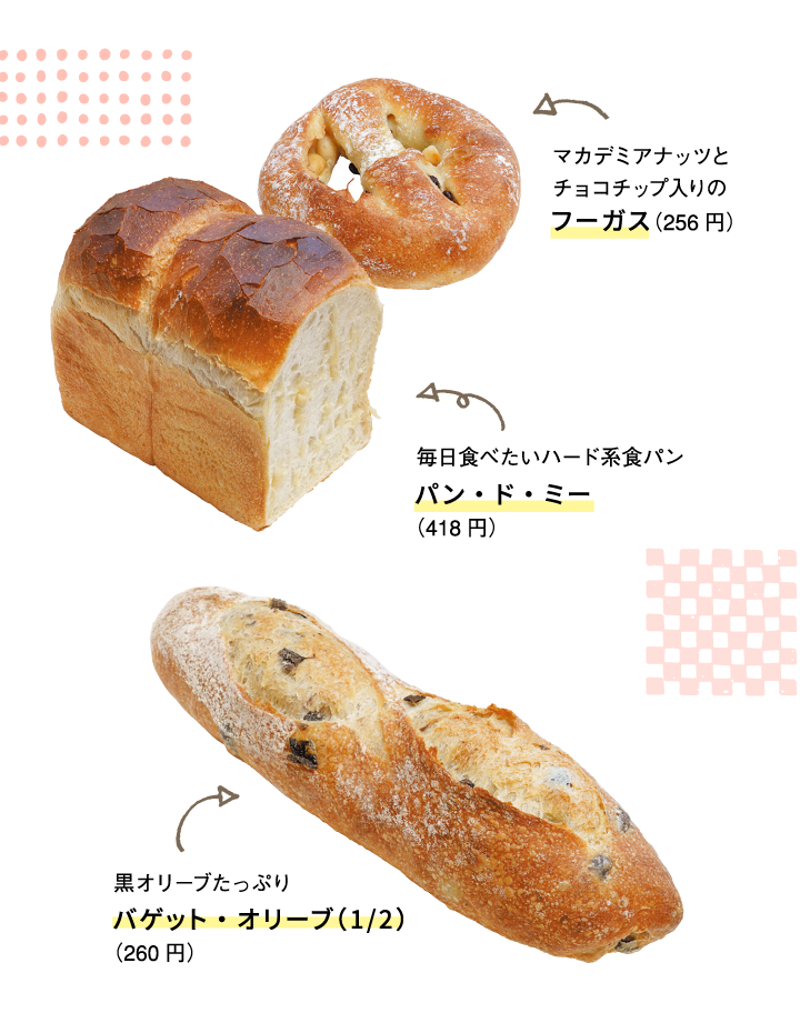 ハード系のパンが人気の「ブーランジェ・ペイザン」へ